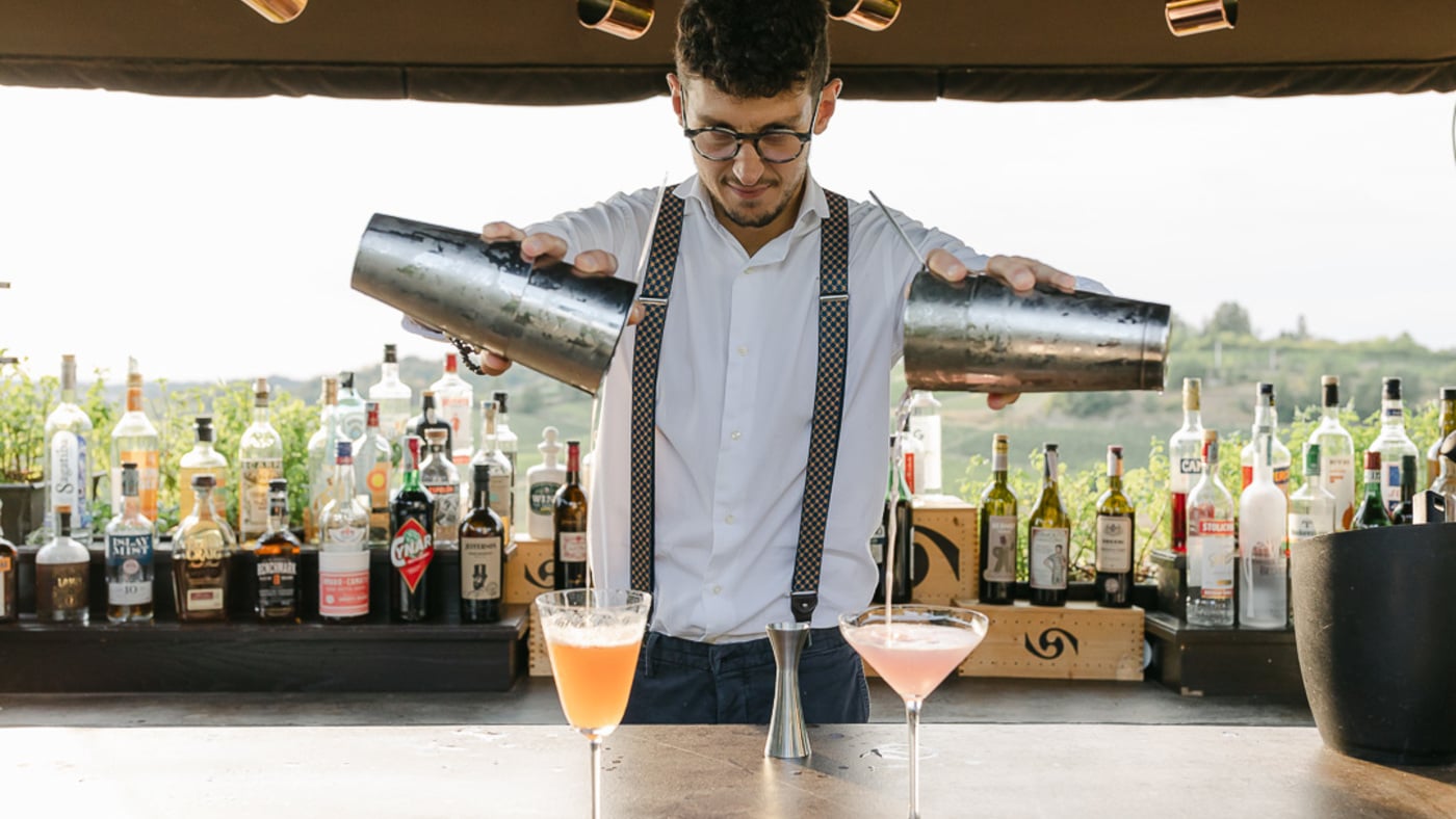 An aperitif in the garden: a unique experience